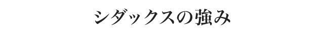 シダックスの強み
